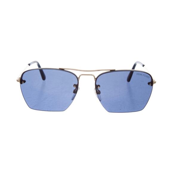 TOM FORD Walker Sunglasses TF504 Blue - Picture 1 of 13